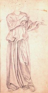 Jeune femme avec un luth - William Morris